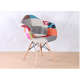 CHAISE MODERNE PATCHWORK