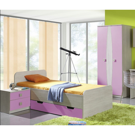 chambre à coucher tandi iv ensemble 3 meubles  meubladom