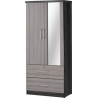ARMOIRE 932M 2P + 2T + Miroir
