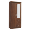 Armoire 2P + 3T + Miroir